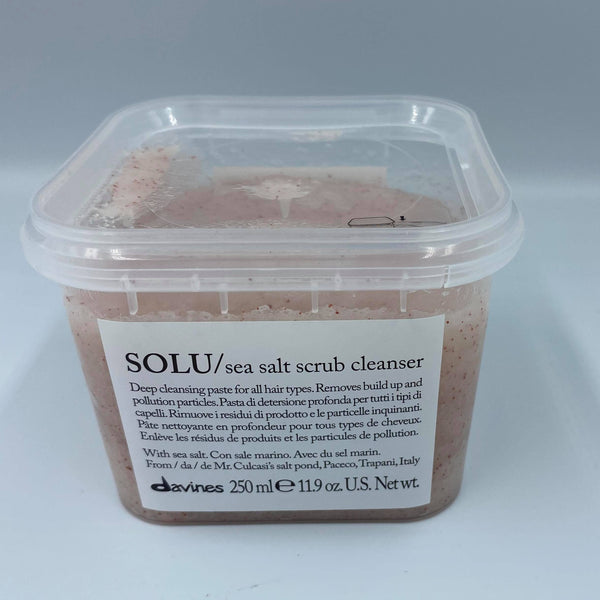 Davines SOLU Sea Salt Hair Scrub Cleanser 250ml